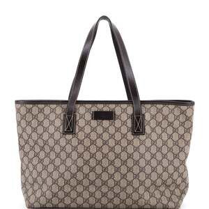 Gucci Plus Tote Gg Coated Canvas With #237887G84B